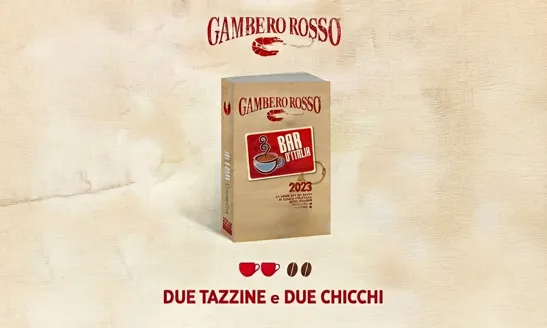 Due chicchi e due tazzine - riconoscimento del Gambero Rosso 